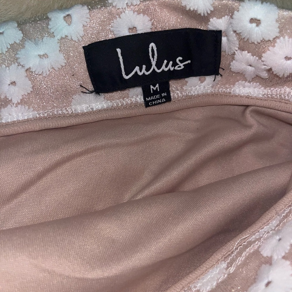 Lulus short barley worn